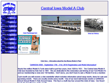 Tablet Screenshot of centraliowamodelaclub.com